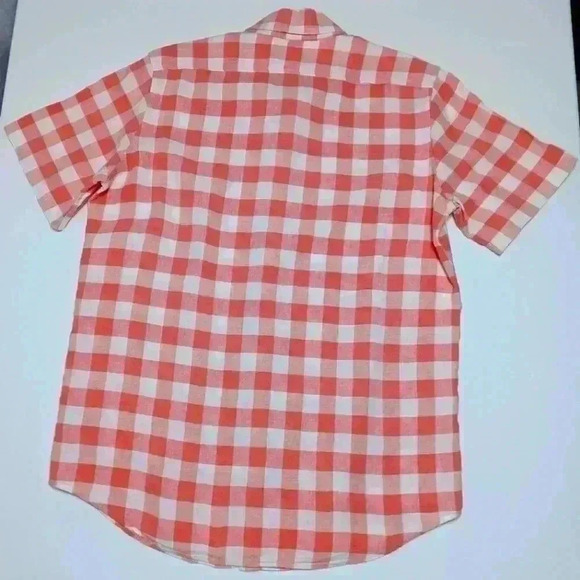 LLBEAN 💯 Linen button down  shirt . Men's size L Tall - Picture 3 of 6